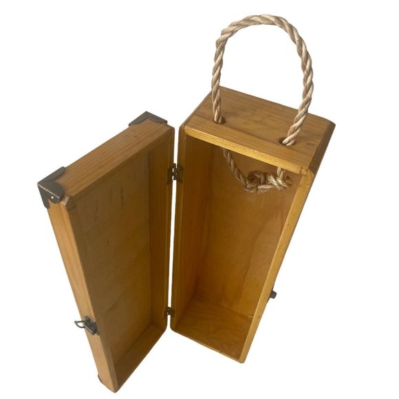 Decorative Beautiful Greenbrier Wooden Wine Box Ca - Picture 6 of 10